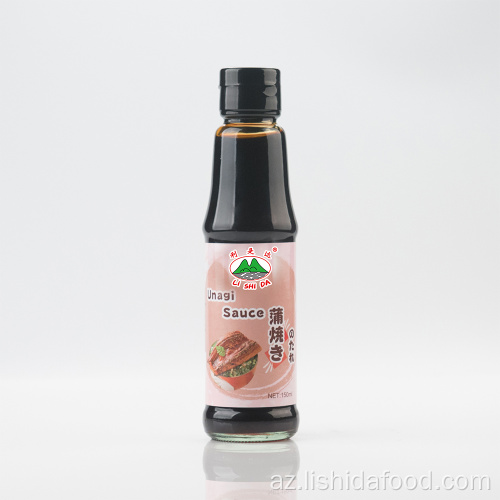 150ml şüşə masa şüşəsi Unagi sousu